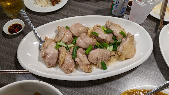 eat first - steamed chicken