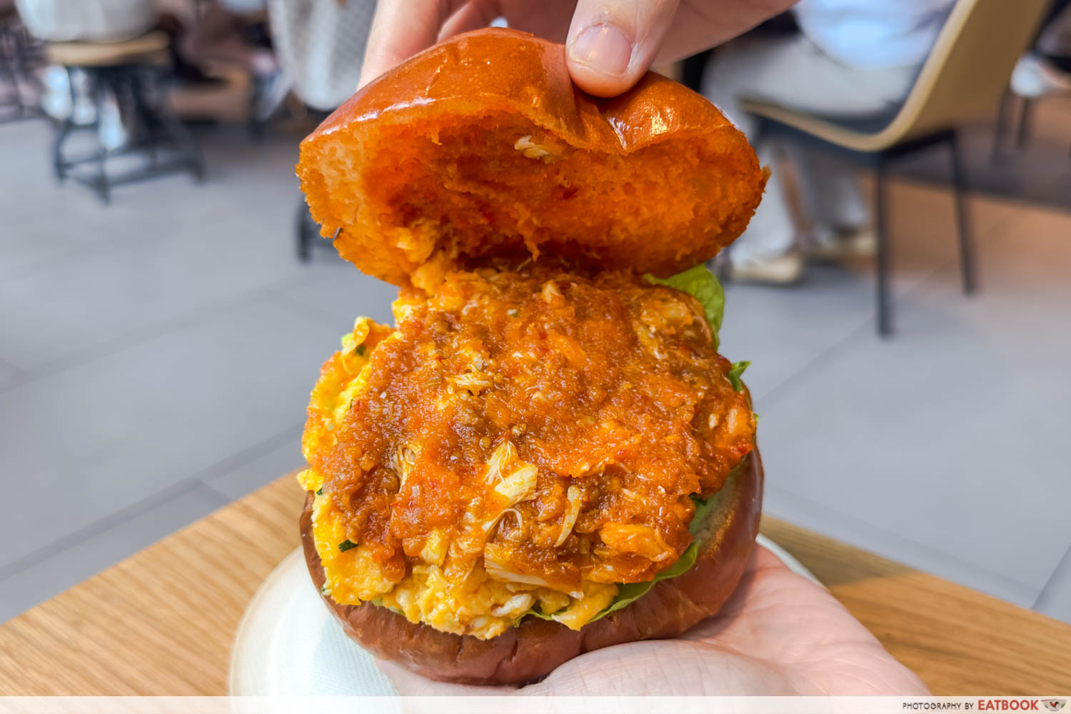 Eggslut Has New Chilli Crab Sandwich With Jumbo Seafood Eatbook.sg