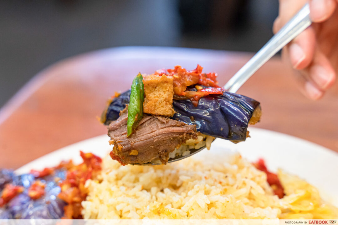 Hjh Maimunah Has Michelin Bib Gourmand Nasi Padang | Eatbook.sg