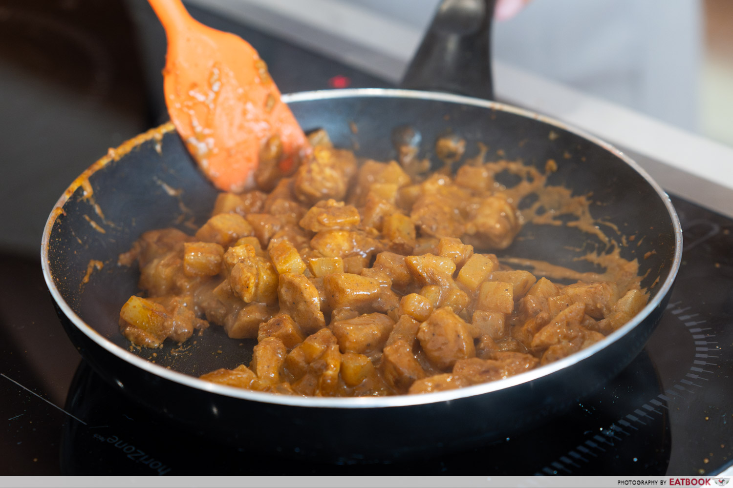 little baker's lab - making curry potato