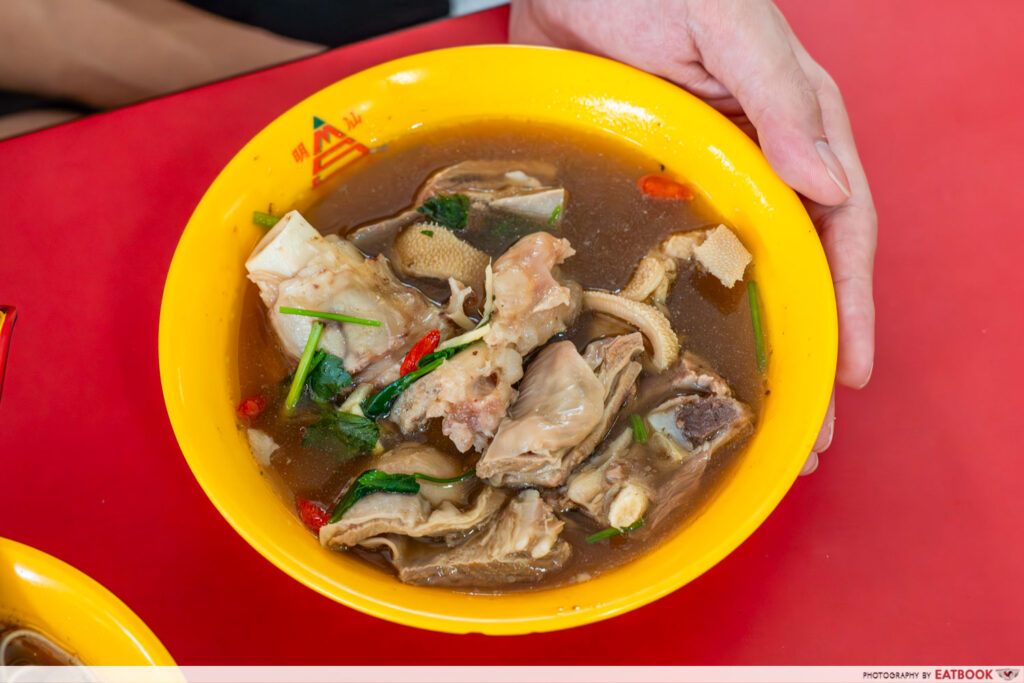 Ming Shan Mutton Soup Review Mutton Soup At Chinatown Eatbook.sg