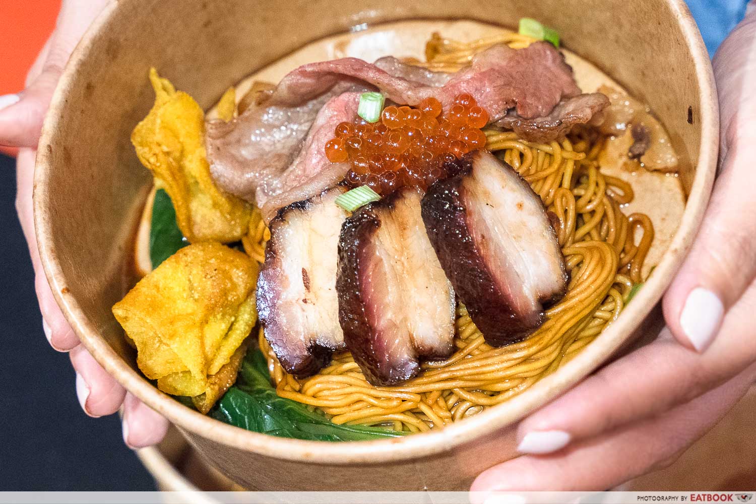 singapore food festival 2023 - chun feng man mian iberico wagyu duo noodles