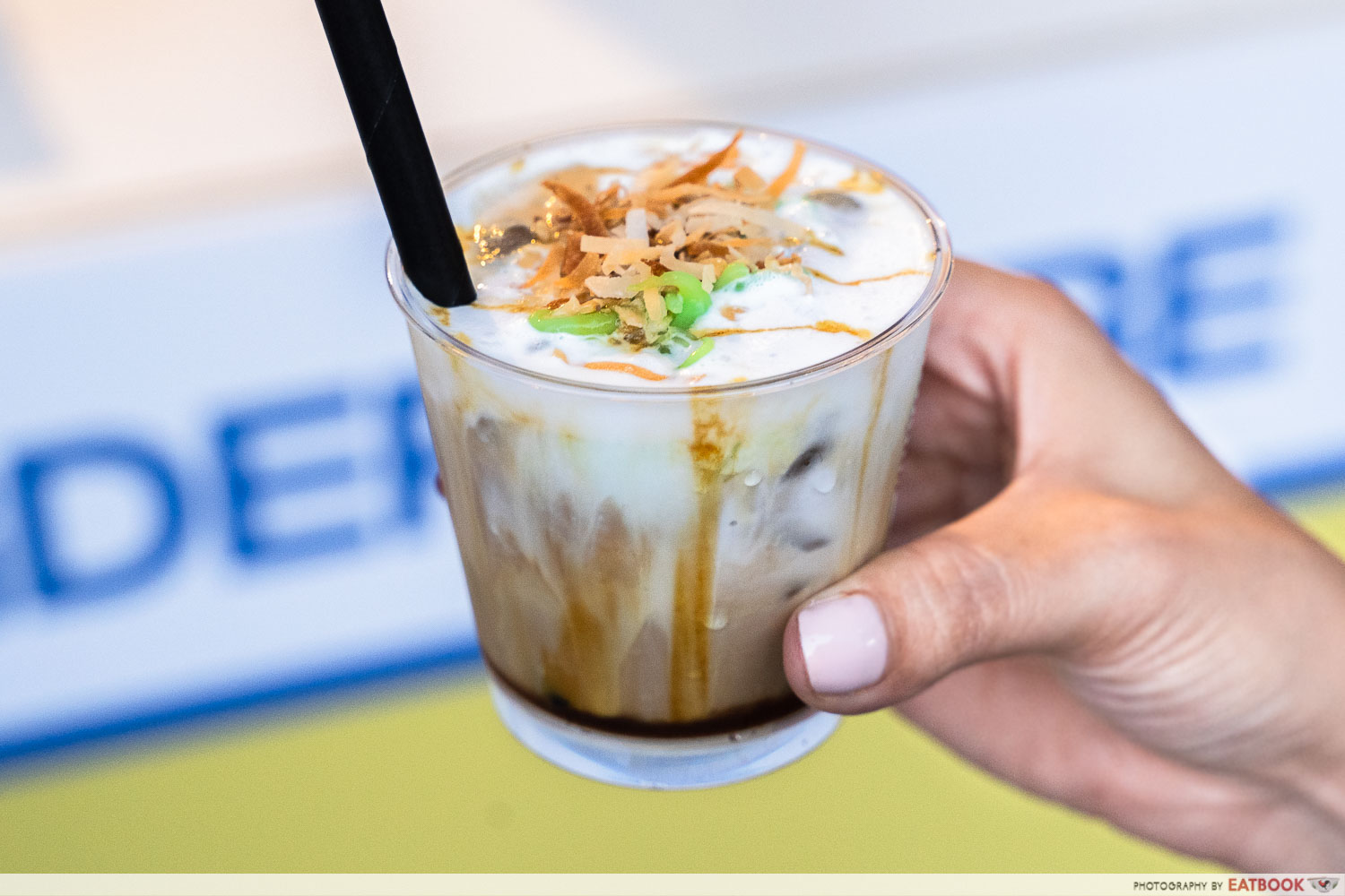 singapore food festival 2023 - oatside chendol latte