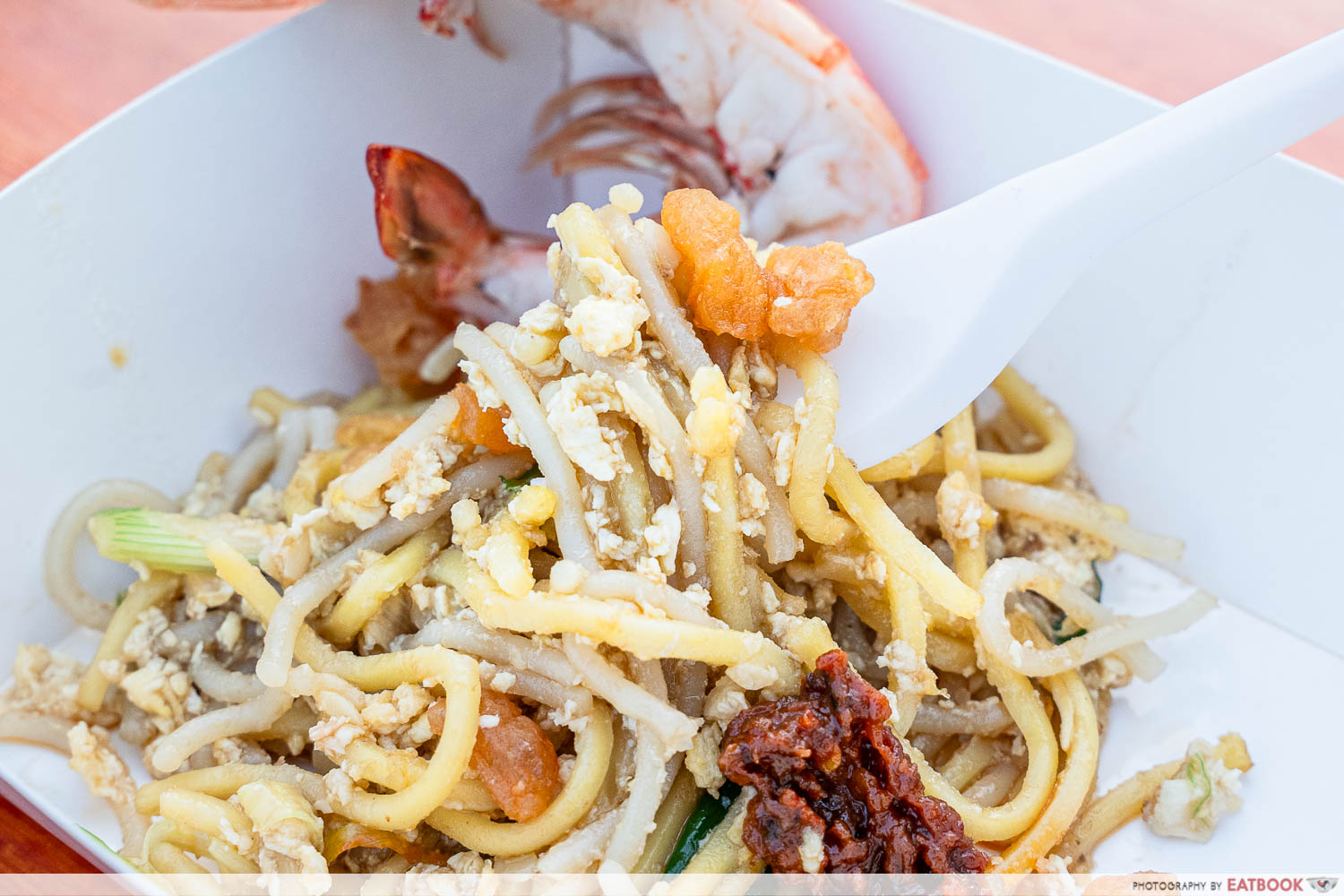 singapore food festival 2023 - one prawn and co hokkien mee