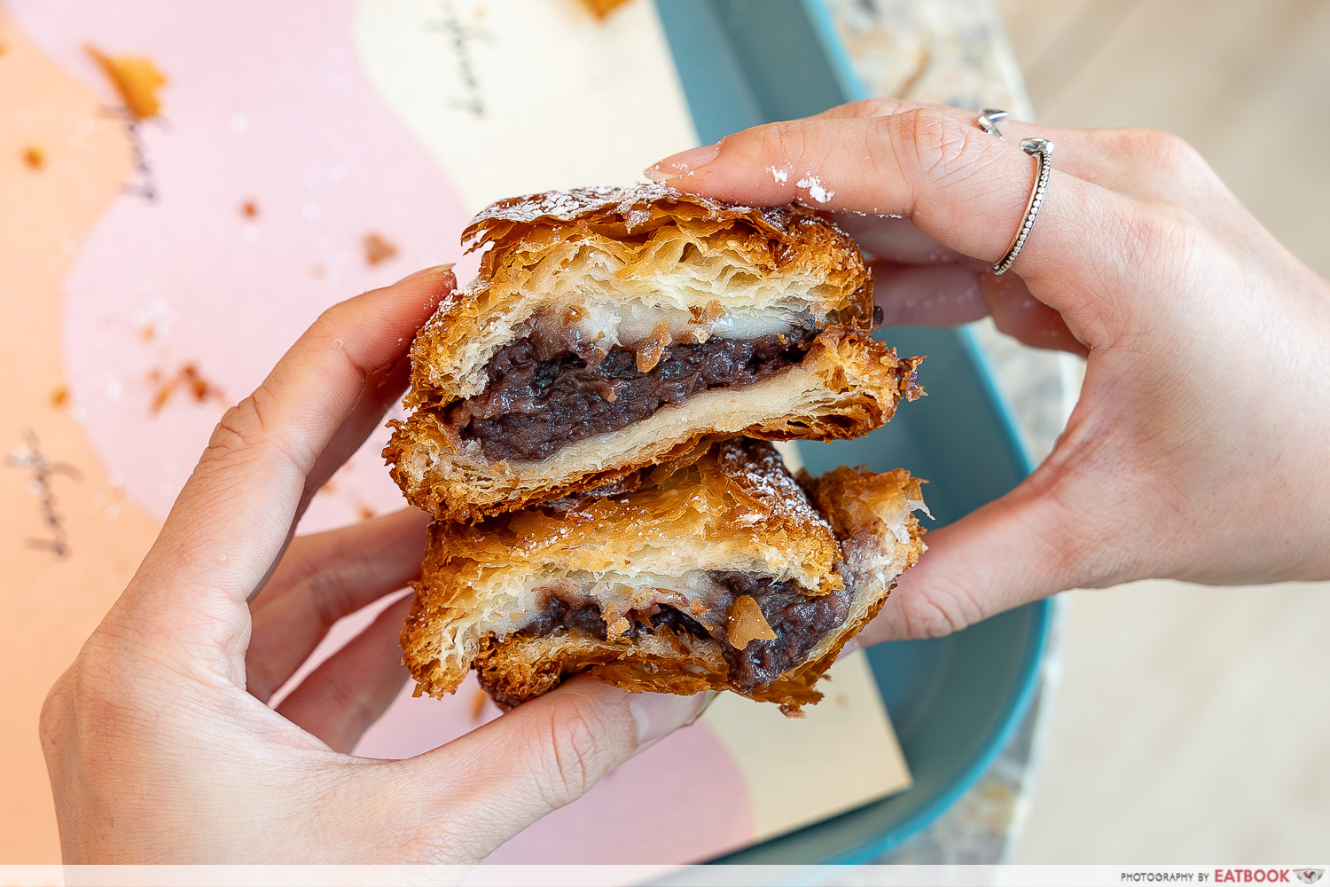 dough-adzuki-mochi-danish-interaction