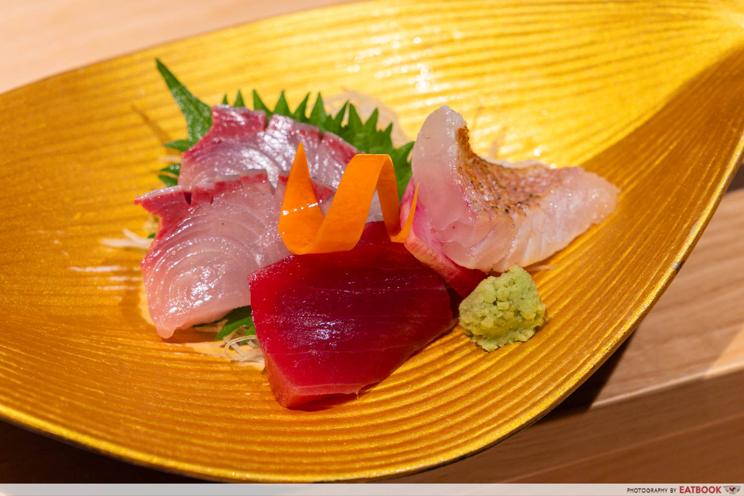 haku sushi - seasonal sashimi