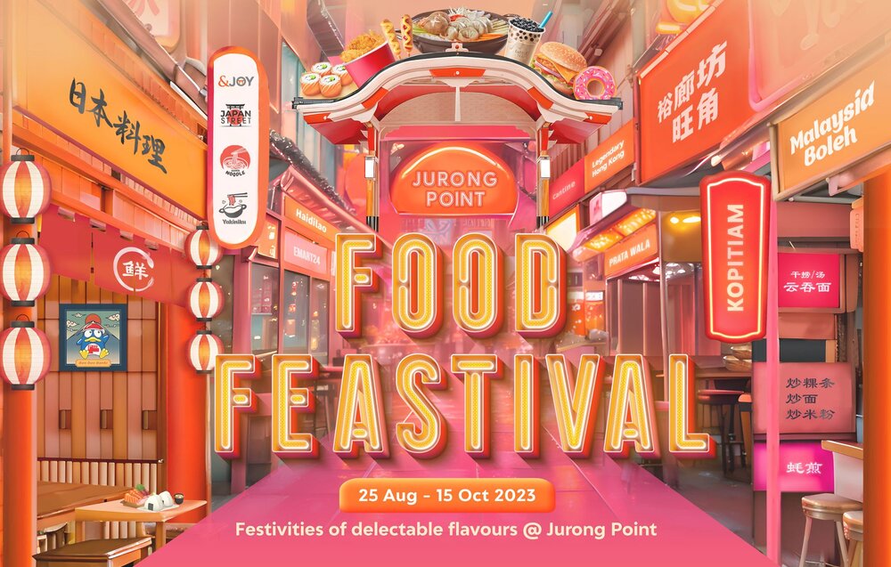 jurong point food feastival poster 1
