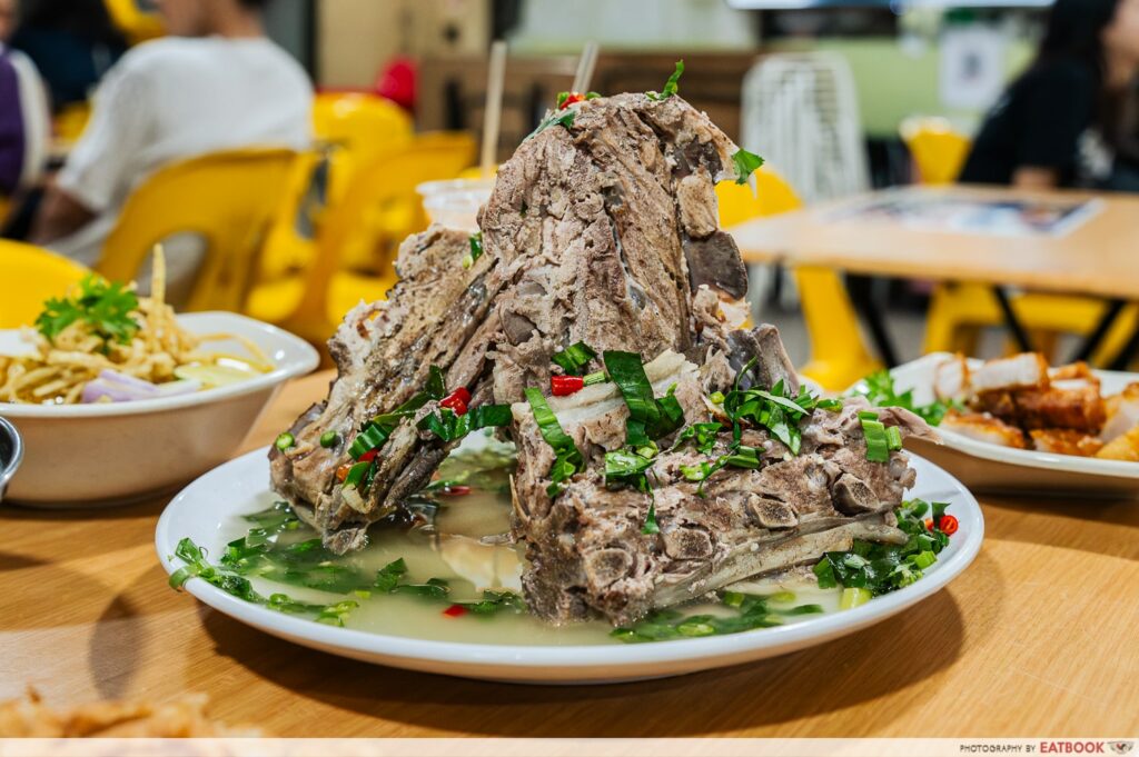 Korat Thai Cafe Review: XXL Pork Spine, Tom Yum Mama And More In ...