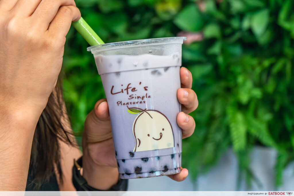 soy milk bubble tea the woodleigh mall
