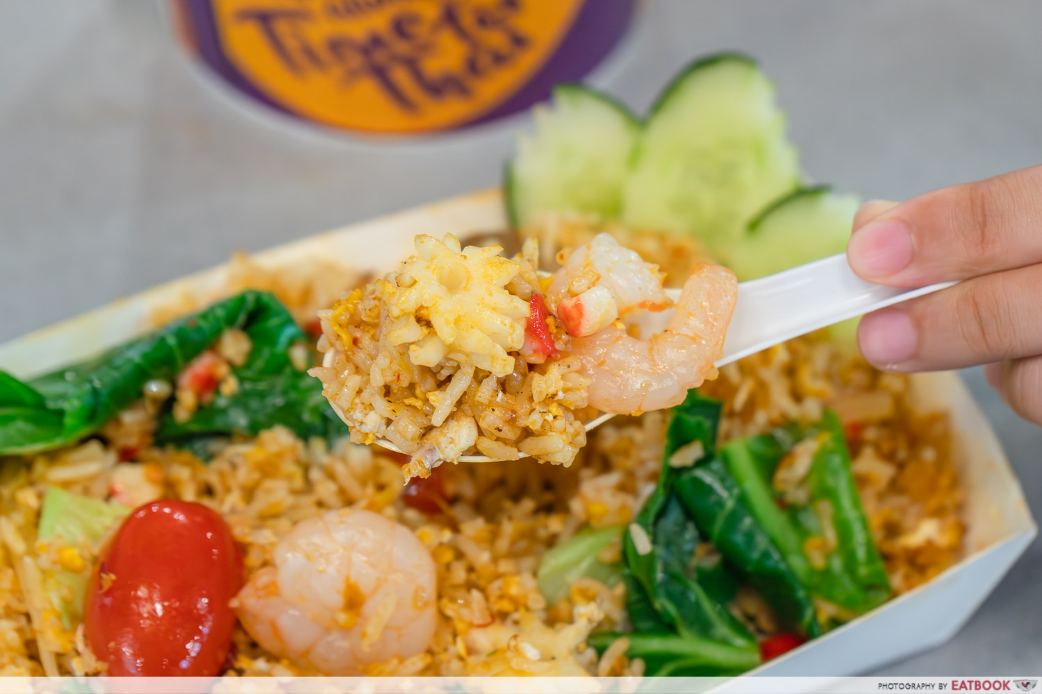 time for thai seafood fried rice