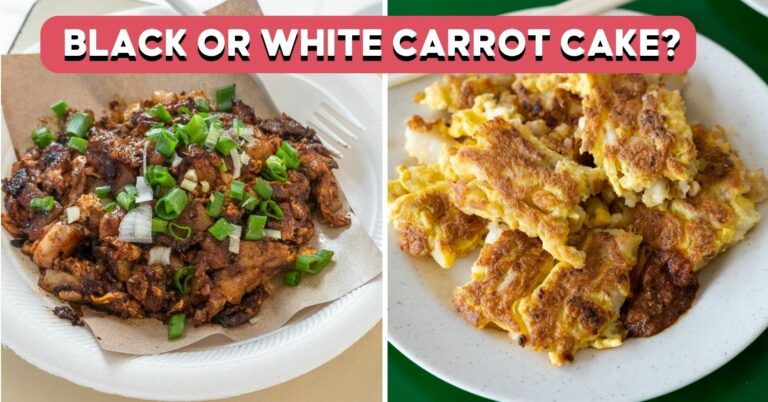 BLACK OR WHITE CARROT CAKE