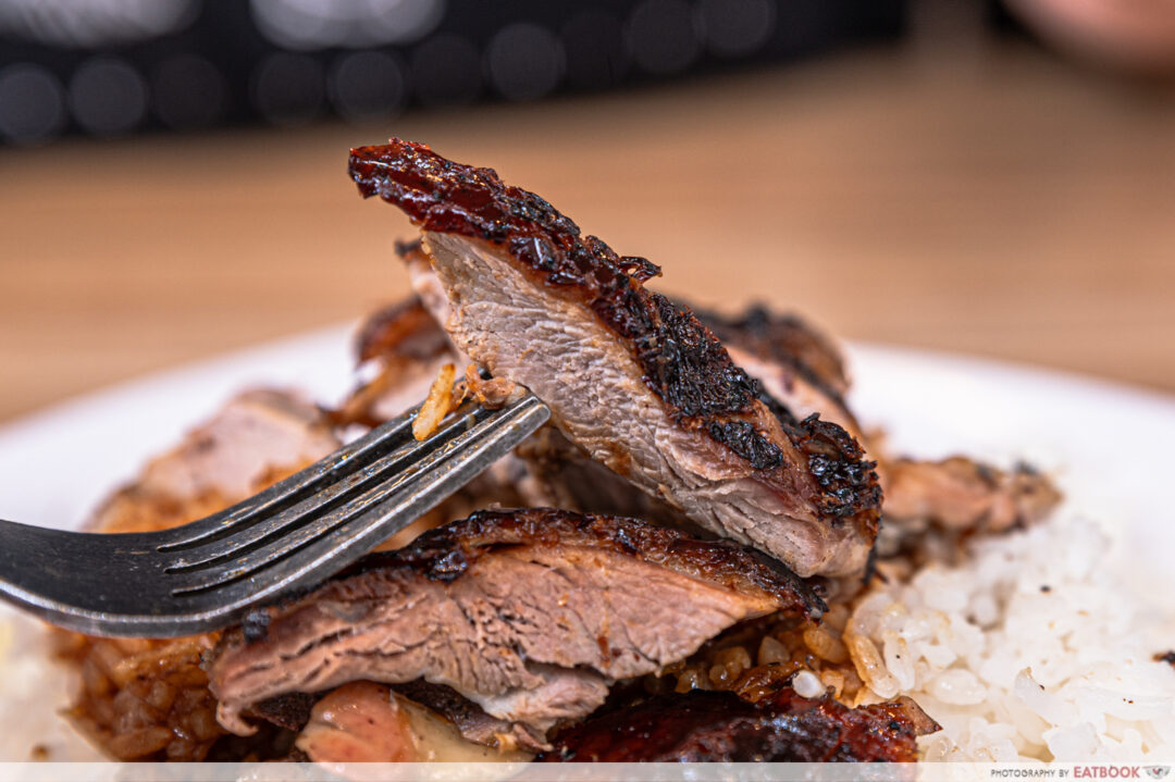Klang Pork Rib Rice Kim Heng Roasted Delights Review: Charcoal-Roasted Pork Ribs Rice In ...