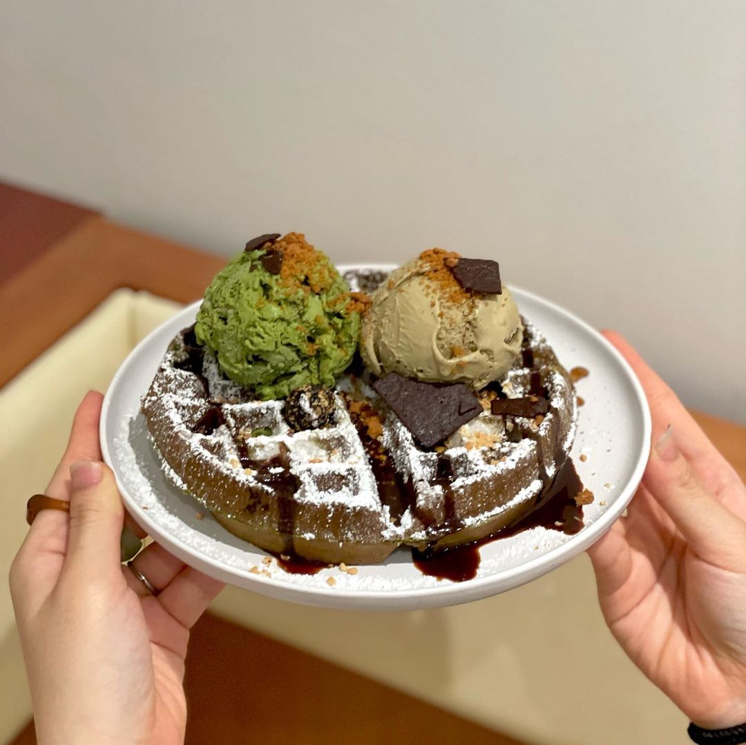 tsujiri tanjong pagar - shiratama waffles