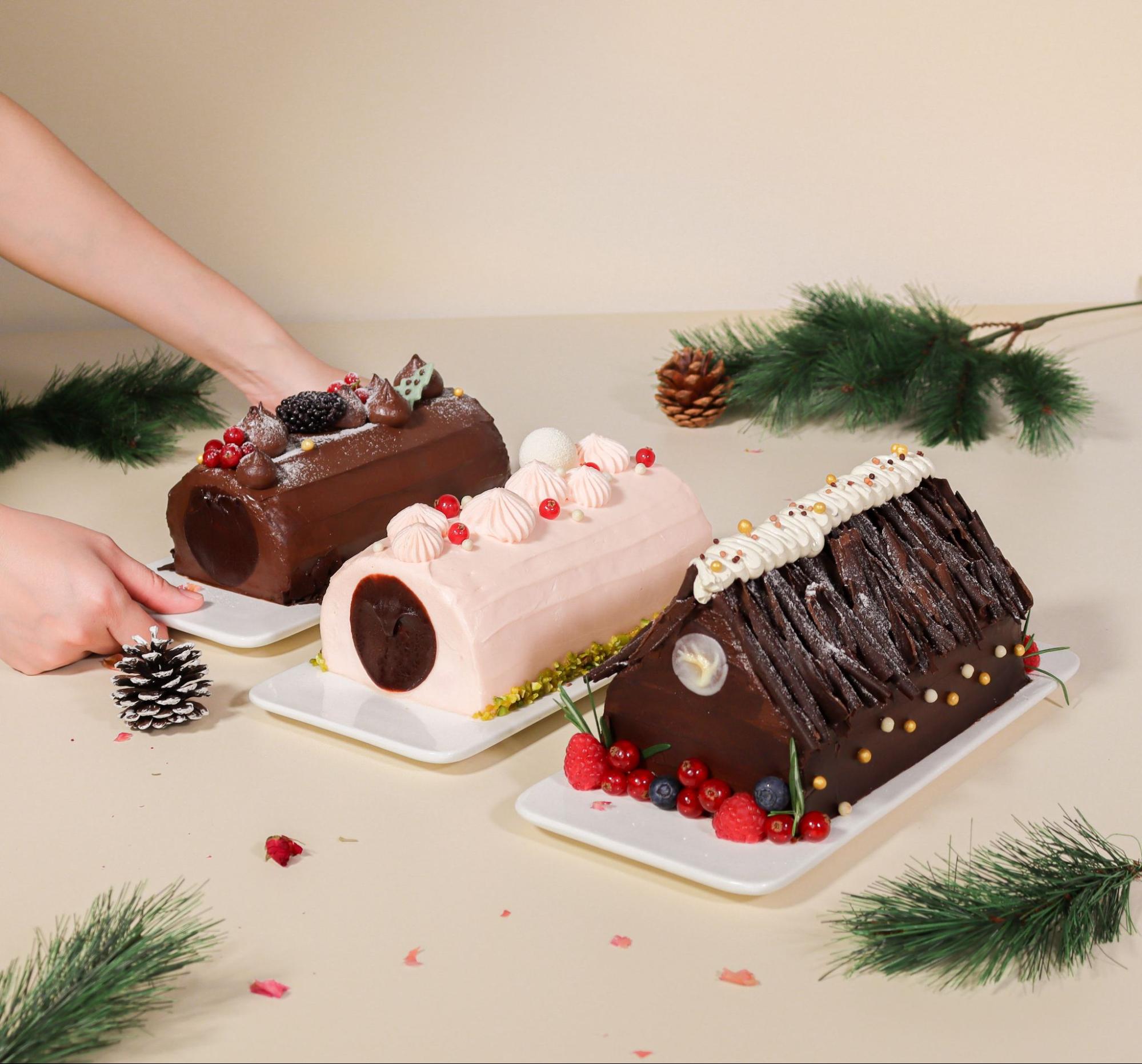 cedele - best log cakes 2023 christmas