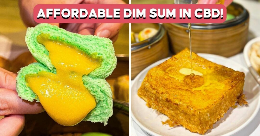 Get Legit HK Dim Sum Under $10 In Marina Square, Including Black Sesame Custard Balls
