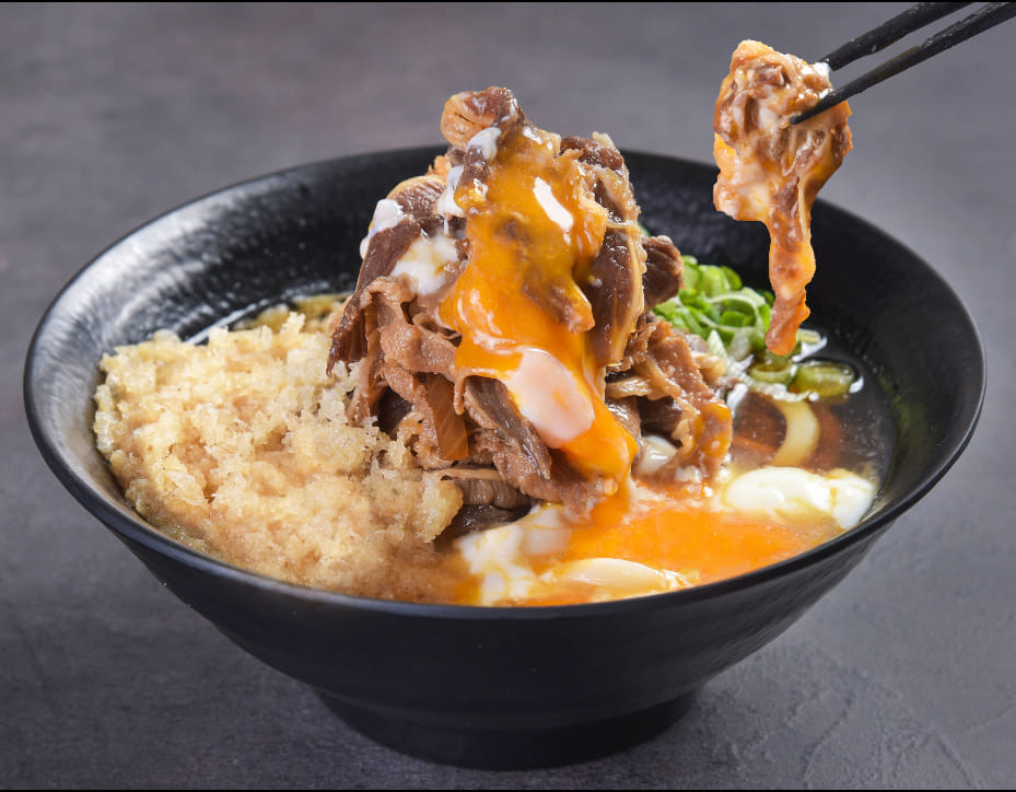 sanuki beef egg udon