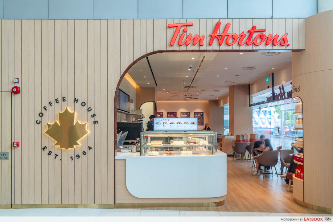 Tim Hortons Opens First SG Outlet In VivoCity | Eatbook.sg