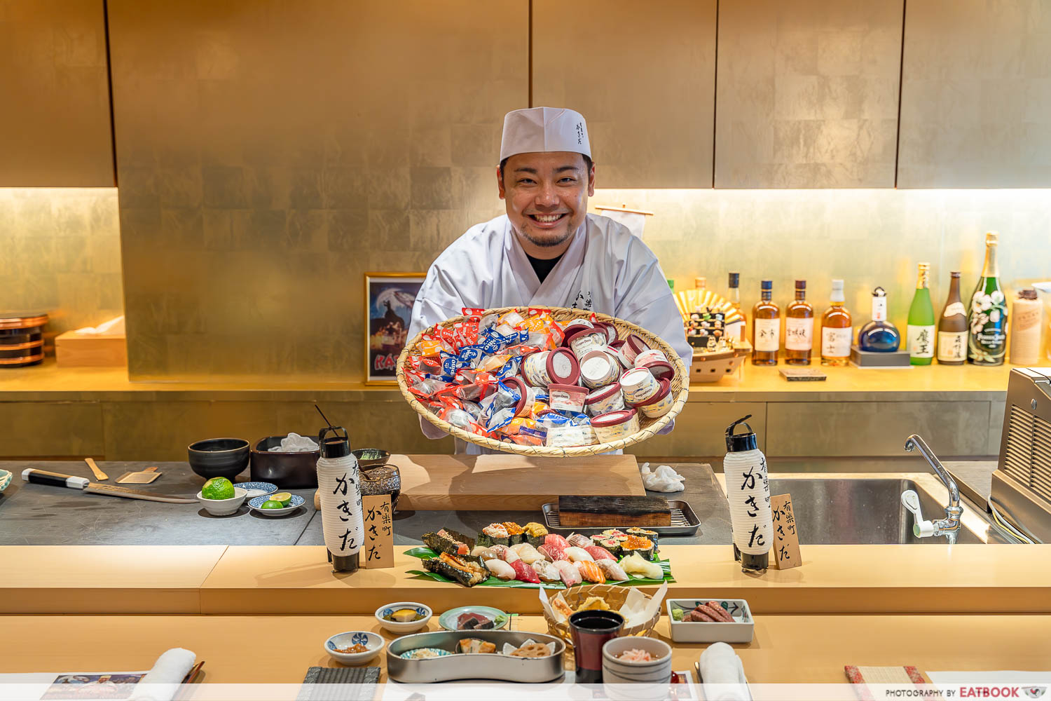 tokyo food guide - yurakucho kakida with chef