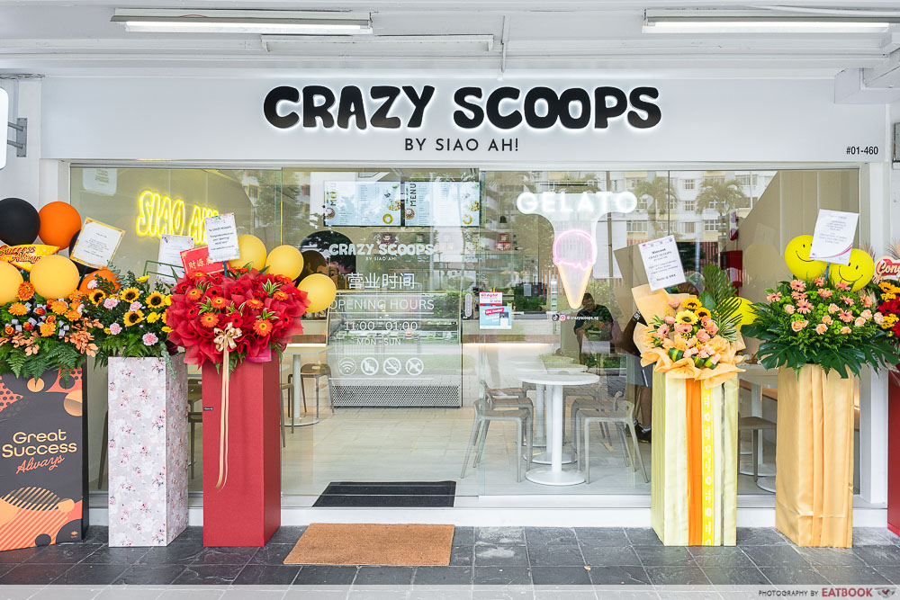 crazy scoops - storefront
