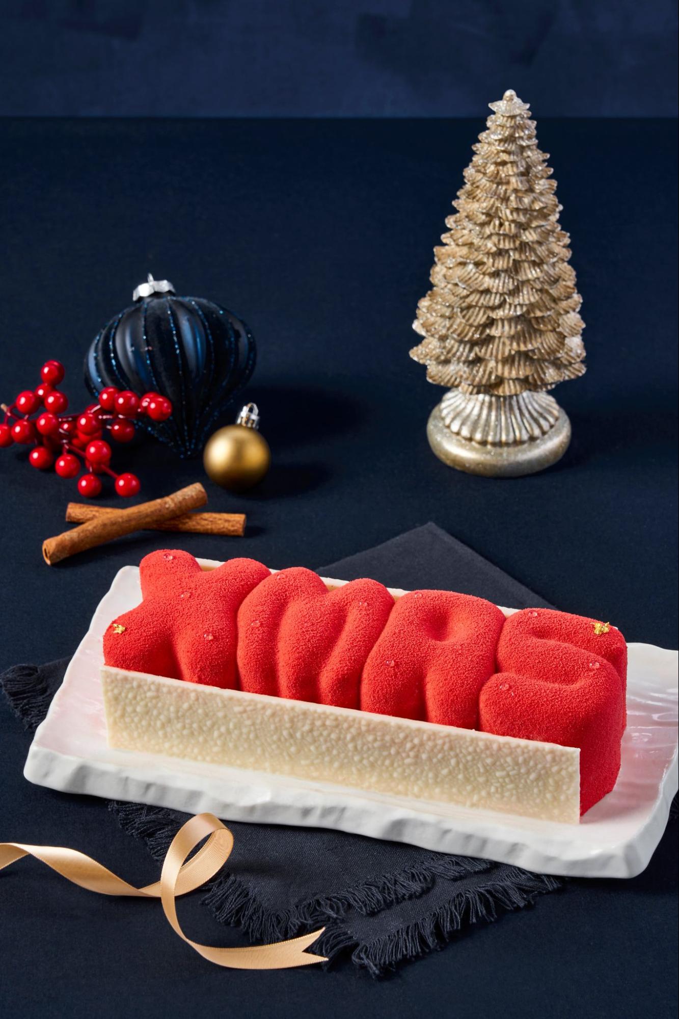 delifrance christmas 2023 log cakes strawberry yoghurt