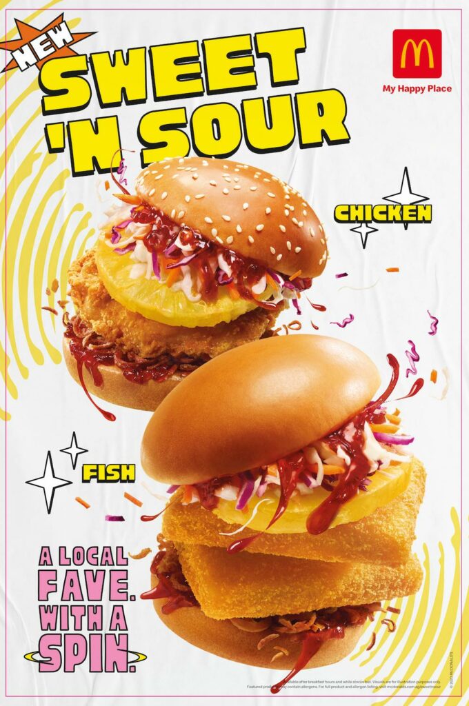 McDonald’s To Launch Sweet ‘N Sour Fish And Chicken Burgers Eatbook.sg
