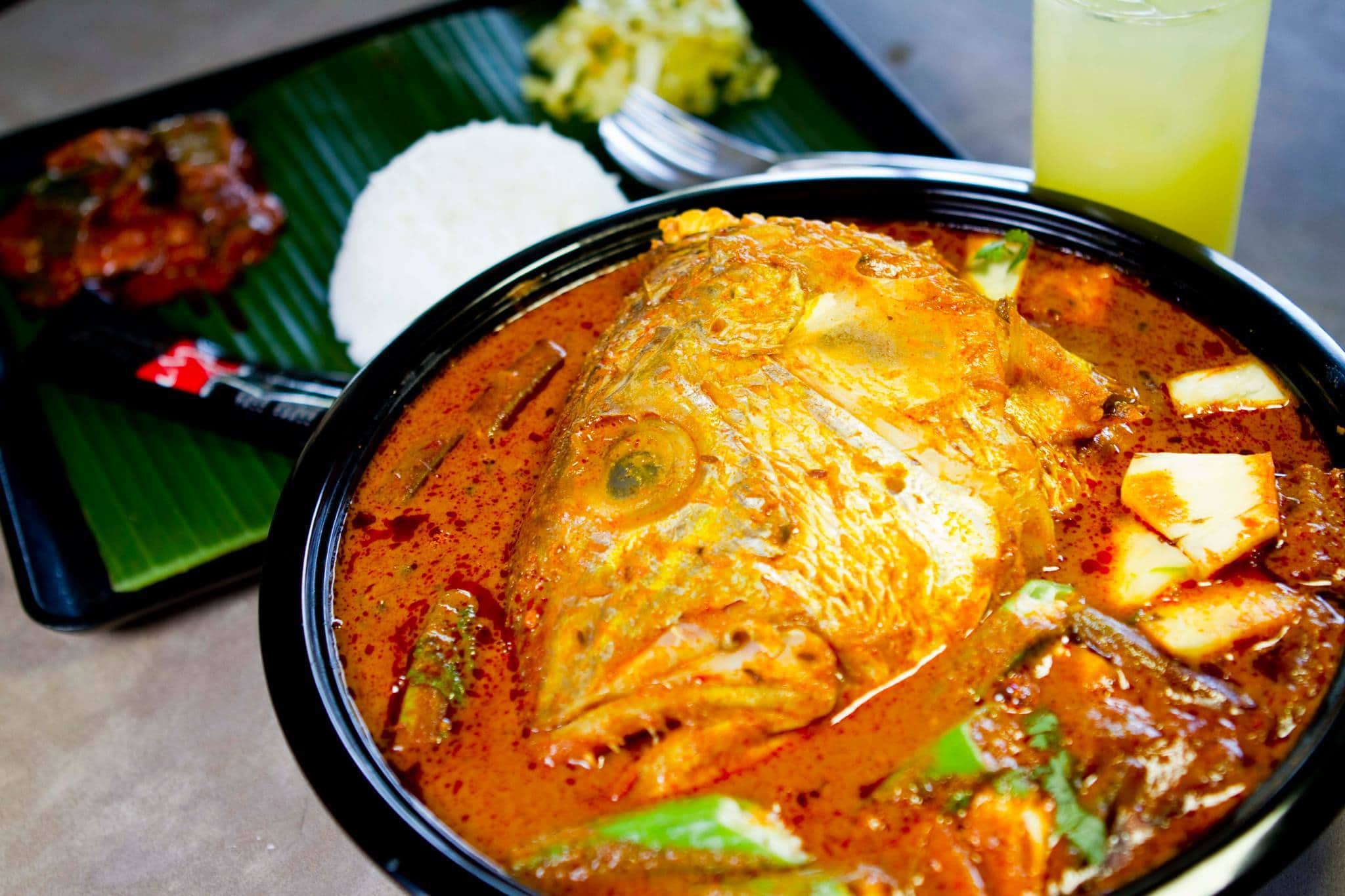 muthu's curry fish head curry