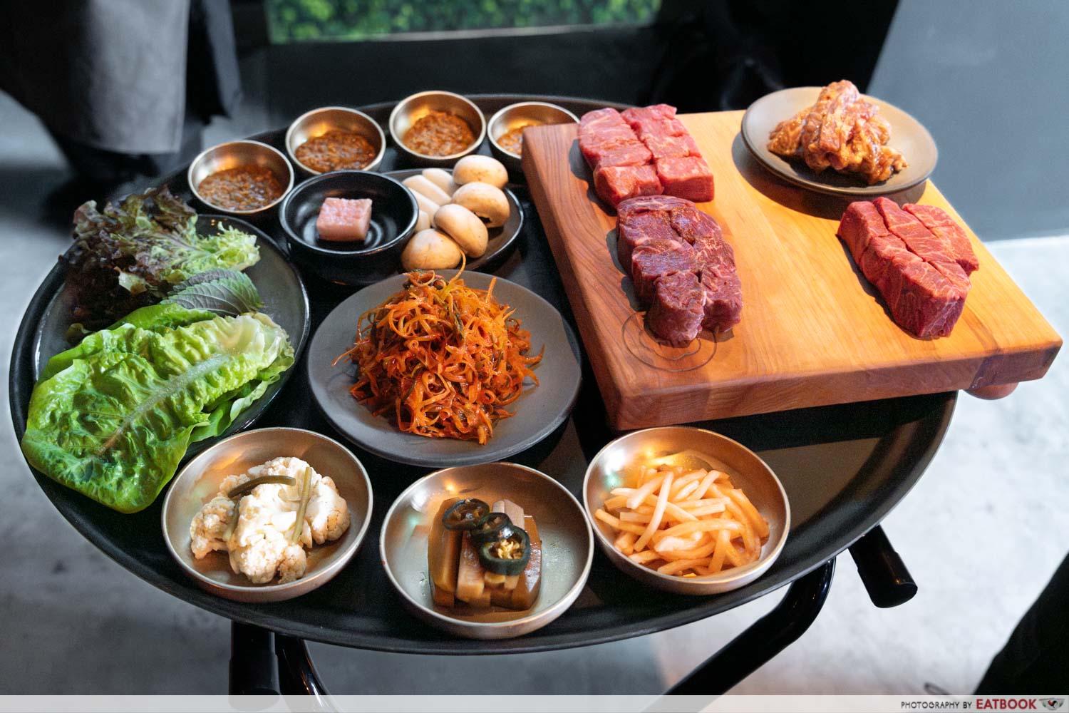 cote-steakhouse-butcher-feast-banchan
