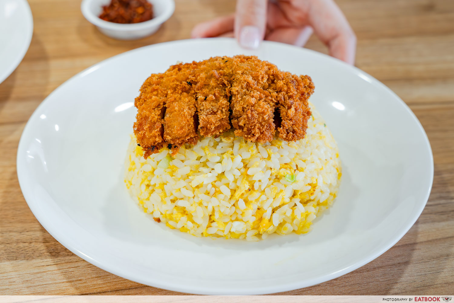 fried rice story - chicken cutlet egg fried rice
