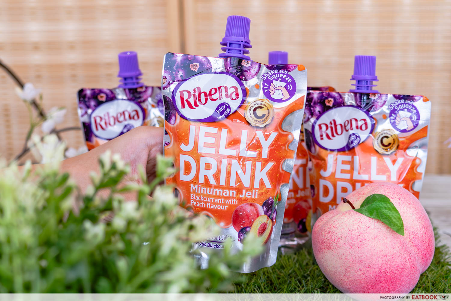 new ribena jelly drink peach flavour