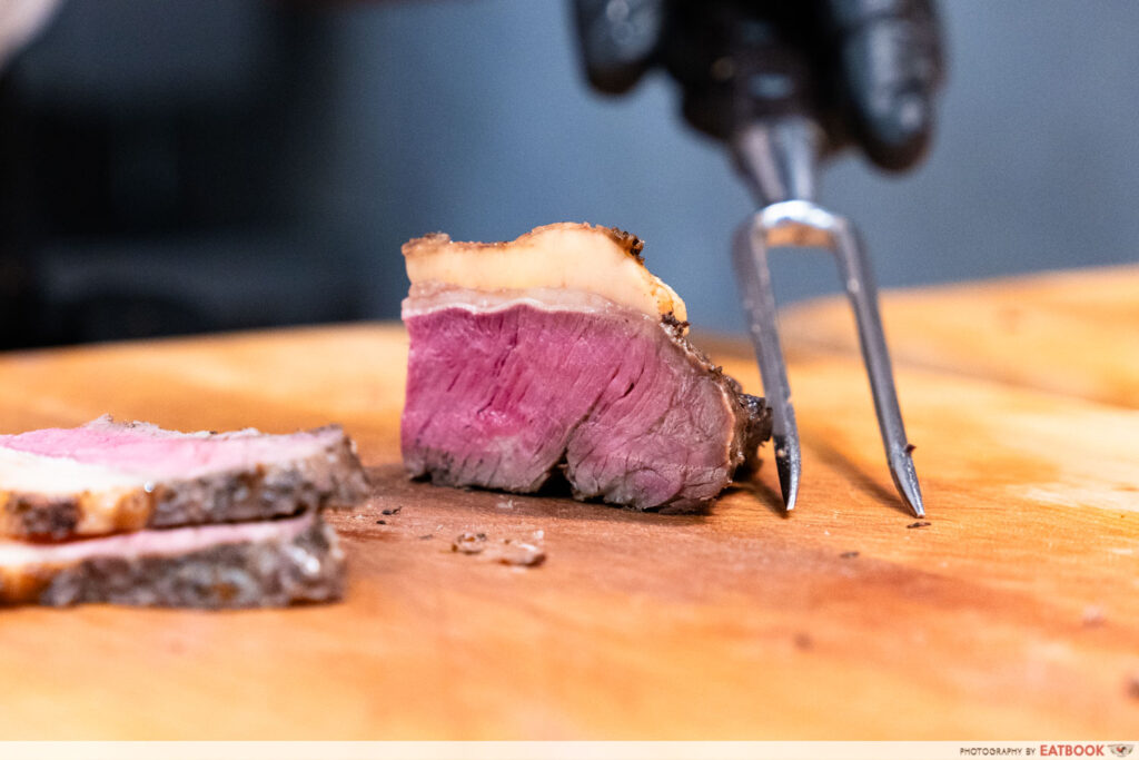 swensens-roast-meat-interaction