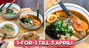 WOKE Ramen Opens In Sengkang, Get 1-For-1 Ramen For 3 Days Only