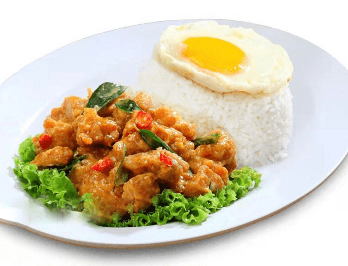 Salted Egg Chicken Rice Chuang Yi Seafood