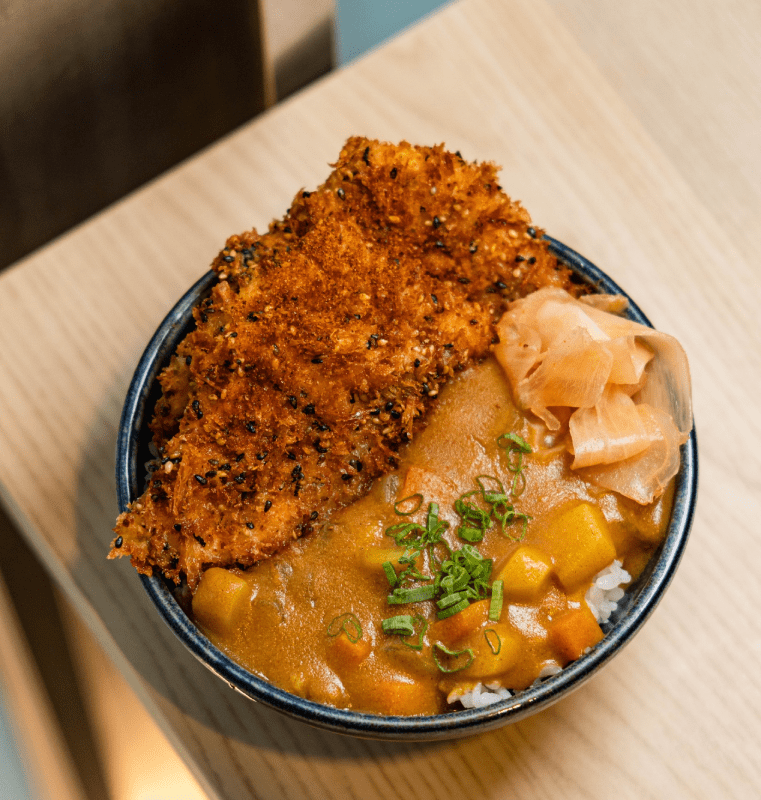 Tanuki Raw Lunch Sets Curry Katsu Donburi