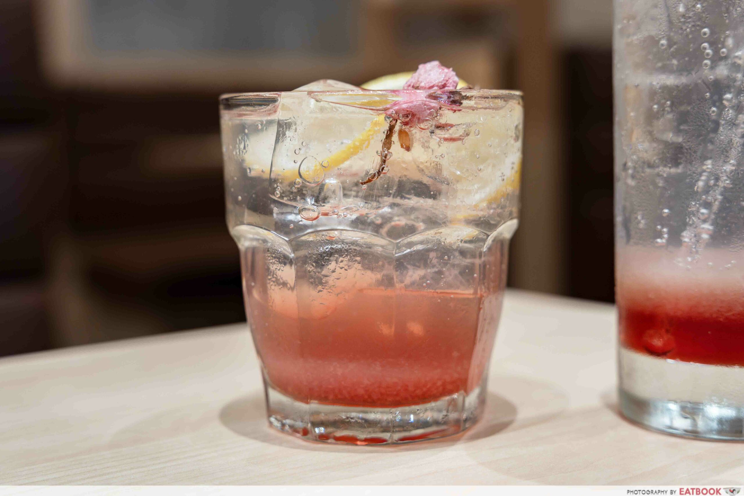Tempura-Makino-sakura-alcoholic-drink