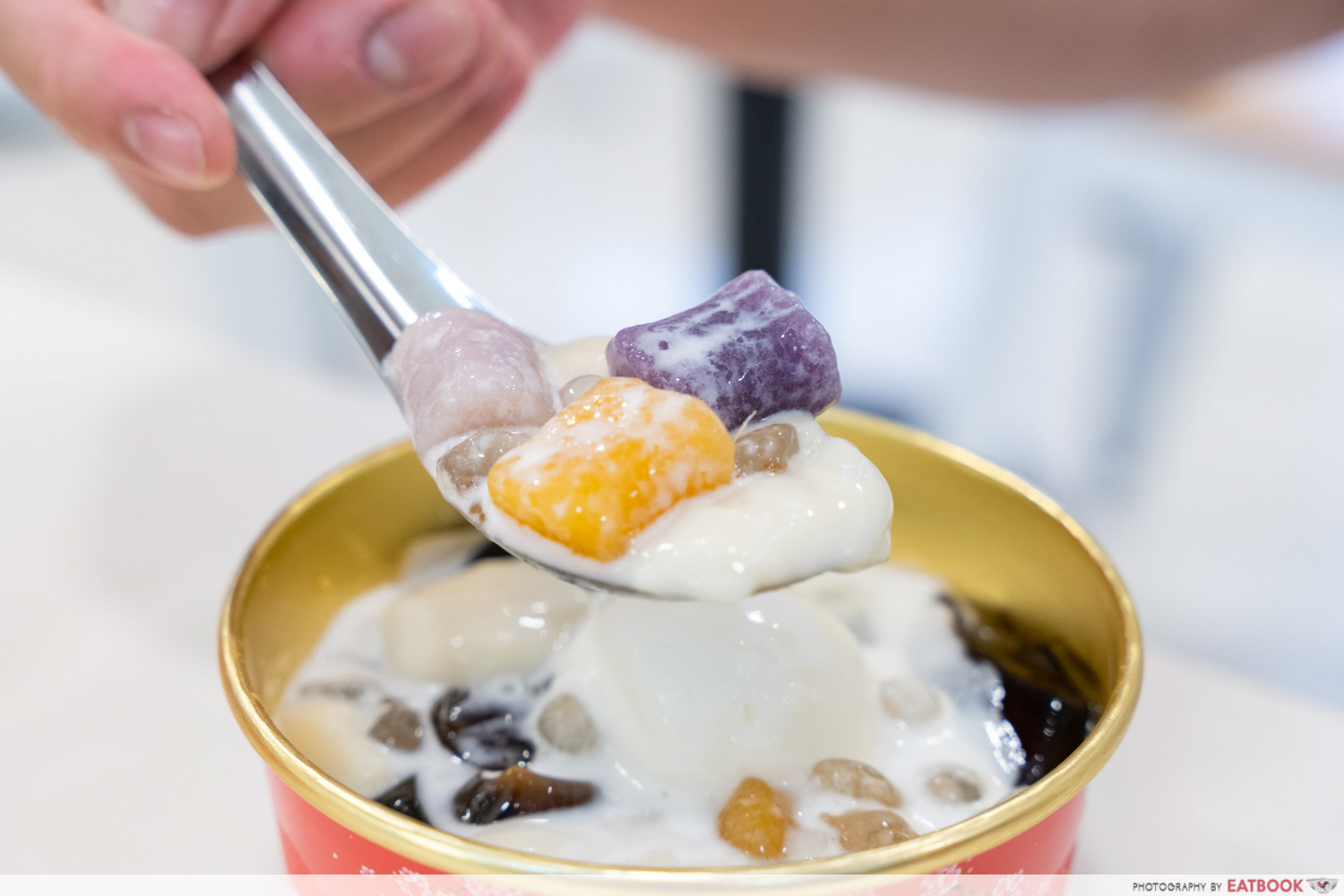 duke-dessert-beancurd-jelly-with-ice-cream-and-tapioca-interaction