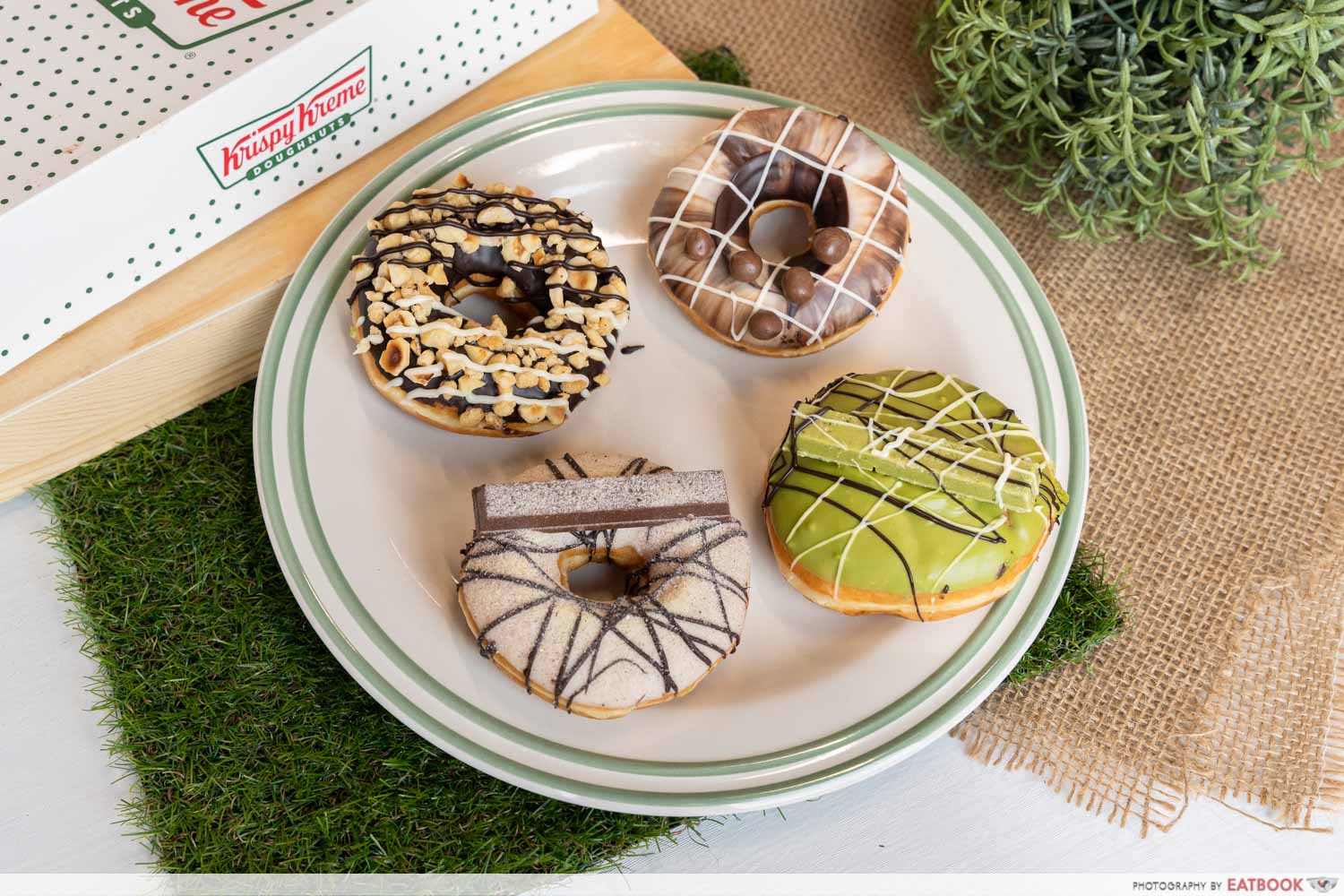 Krispy Kreme Has KitKat Doughnuts Till 30 April 2024 Eatbook.sg