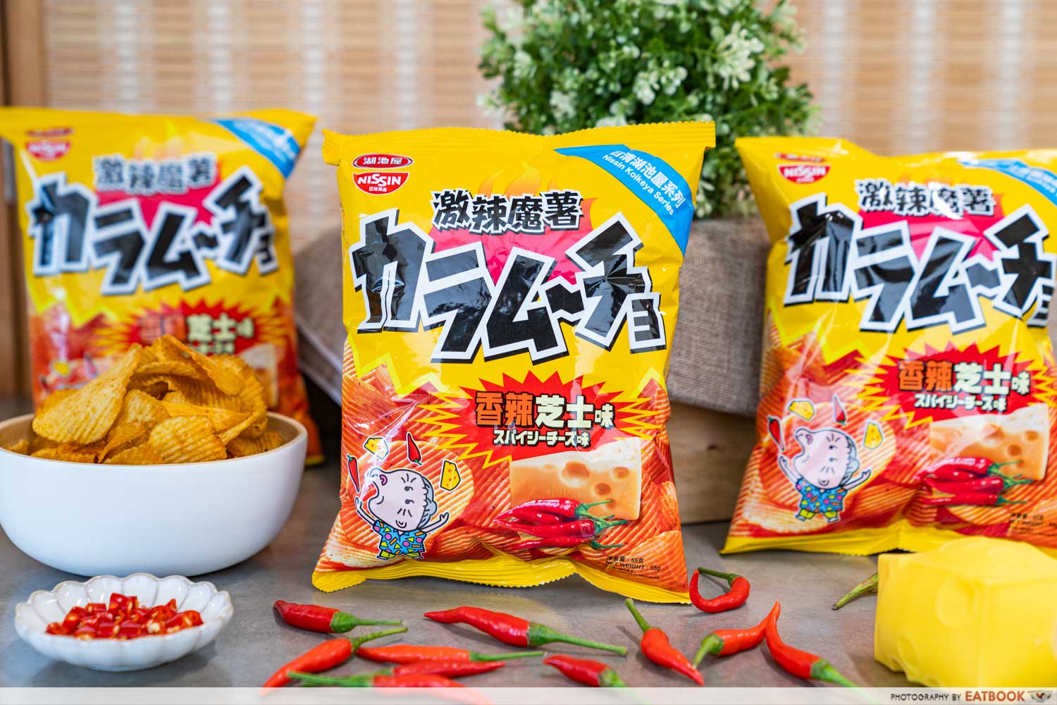 nissin karamucho spicy chips