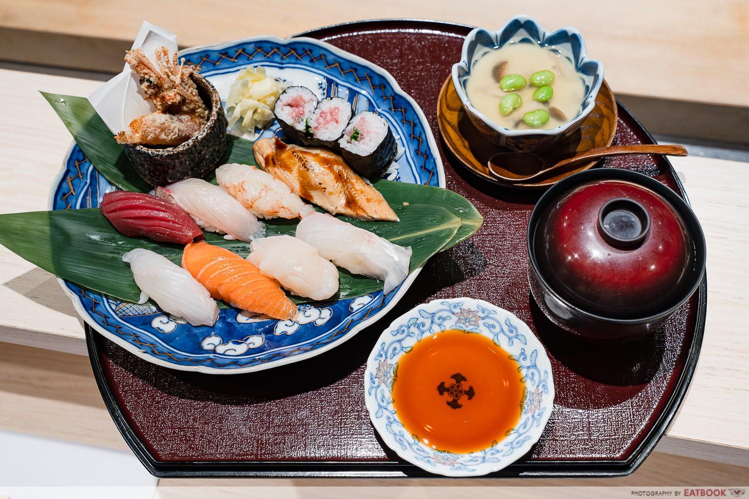 kappo-shunsui-todays-sushi-set-flatlay