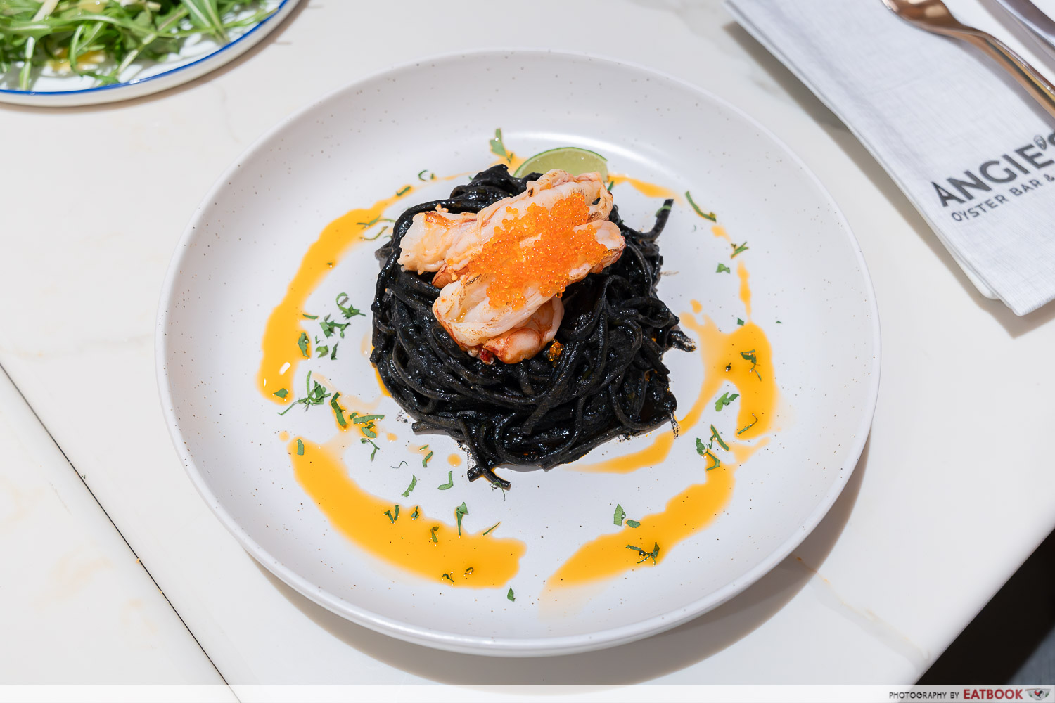 Angies-Oyster-Bar-Grill-squid-ink-pasta