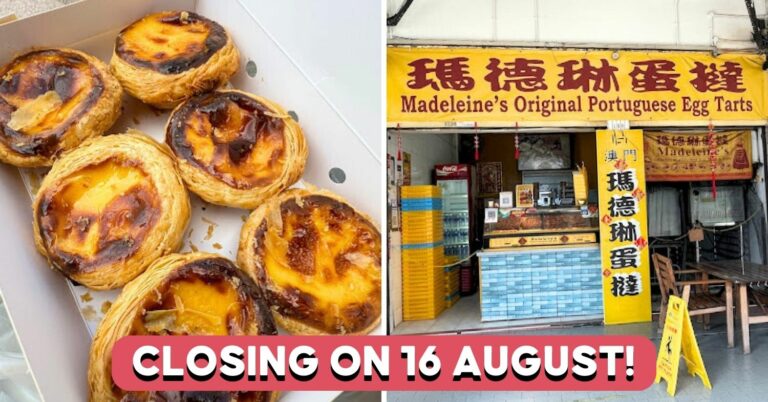 madeleines egg tarts closure