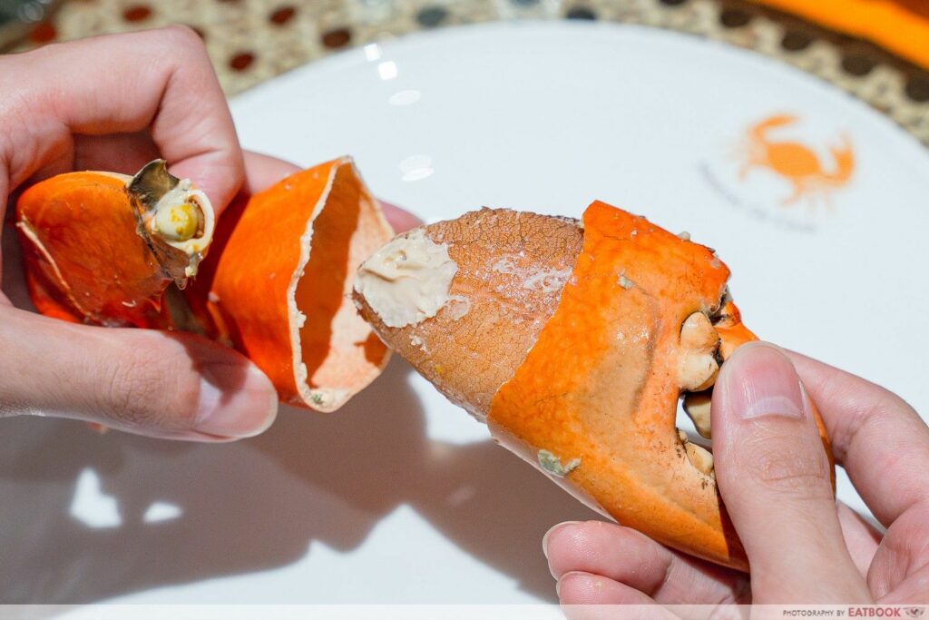 Ministry of Crab Review XXL Crabs At Dempsey Hill Eatbook.sg