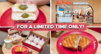Tim Hortons Launches Pandan Biscoff Iced Capps, Kaya Melts And Doughnuts For National Day