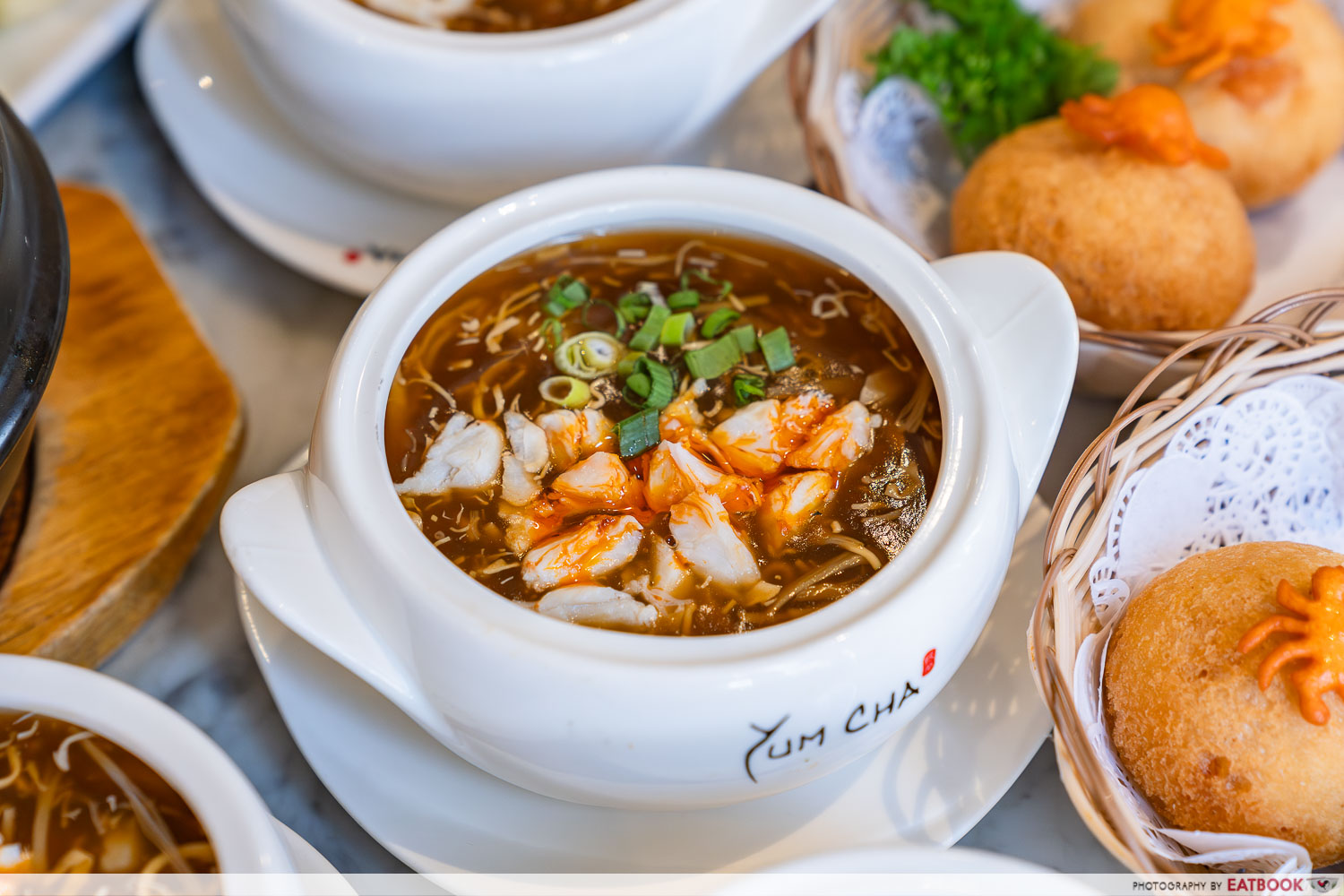 yum cha hot and sour crab soup