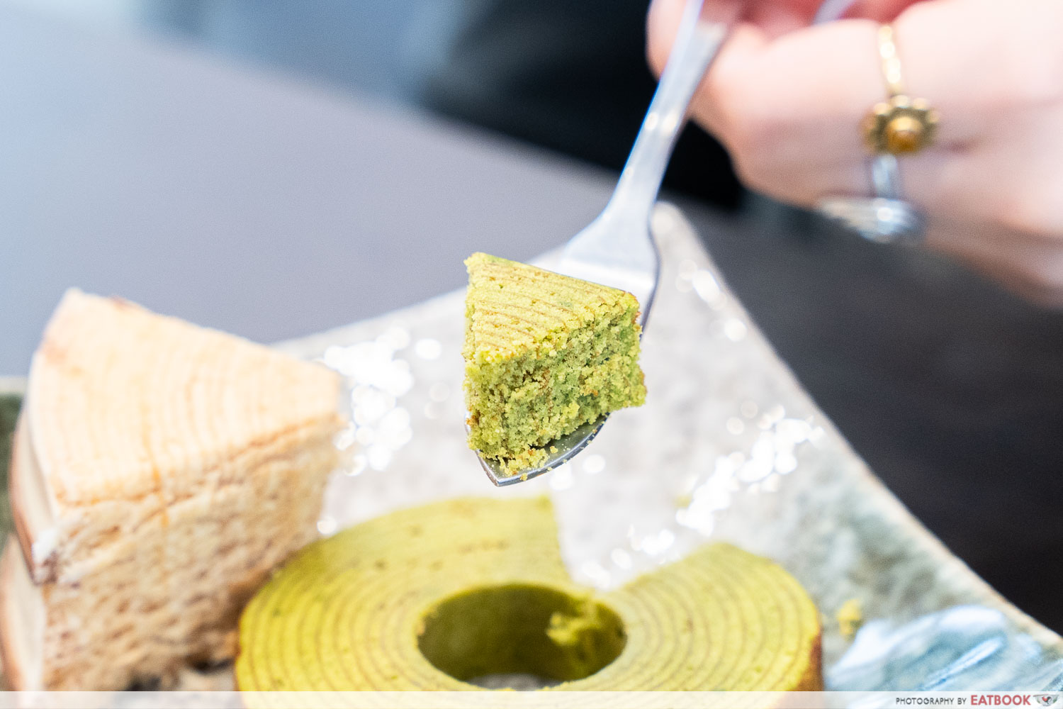 chateraise-matcha-longevity-ring-cake