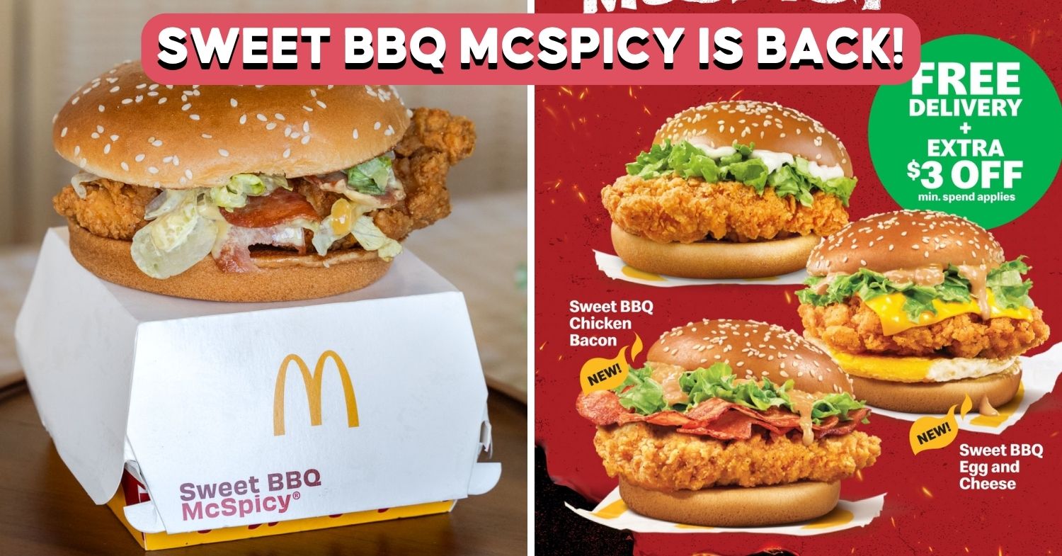 McDonald’s Sweet BBQ McSpicy With Bacon And Egg Returns For A Limited Time