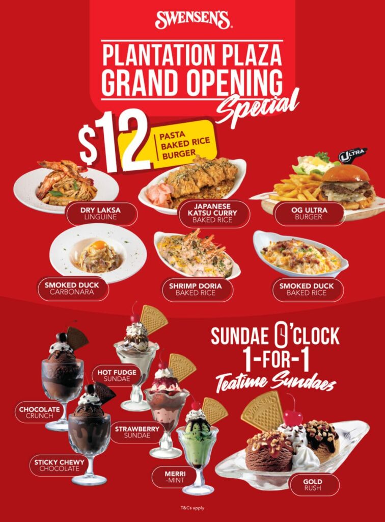 Swensen's Tengah Plantation Plaza Launch Promotion (1)