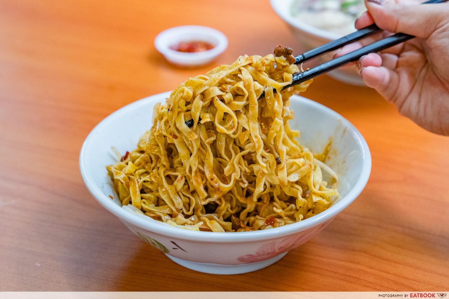 shifu-food-court-bras-basah-complex-ding-ji-mushroom-minced-meat-noodles-interaction