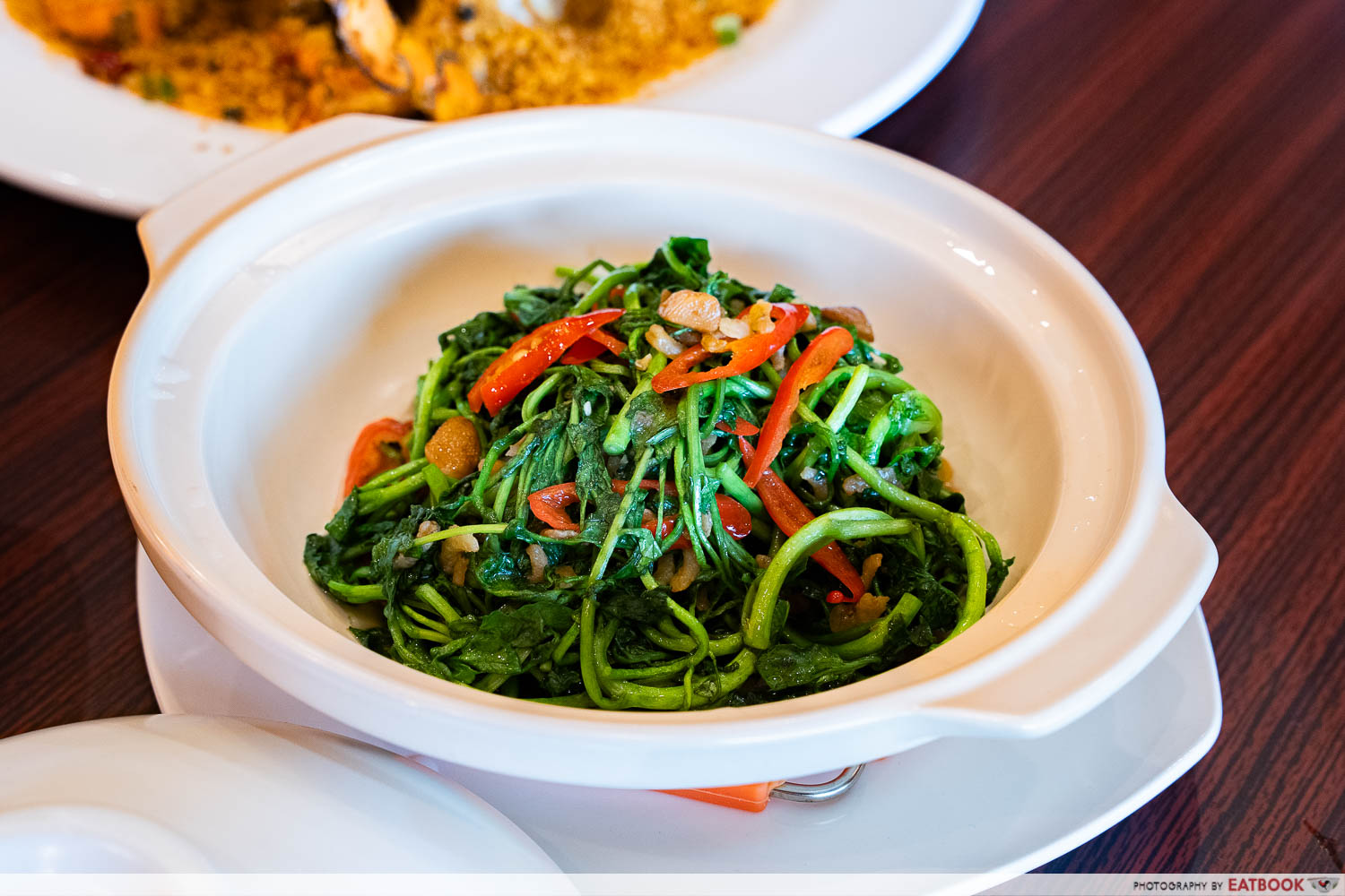 Sauteed Watercress with Dried Shrimp lo hey