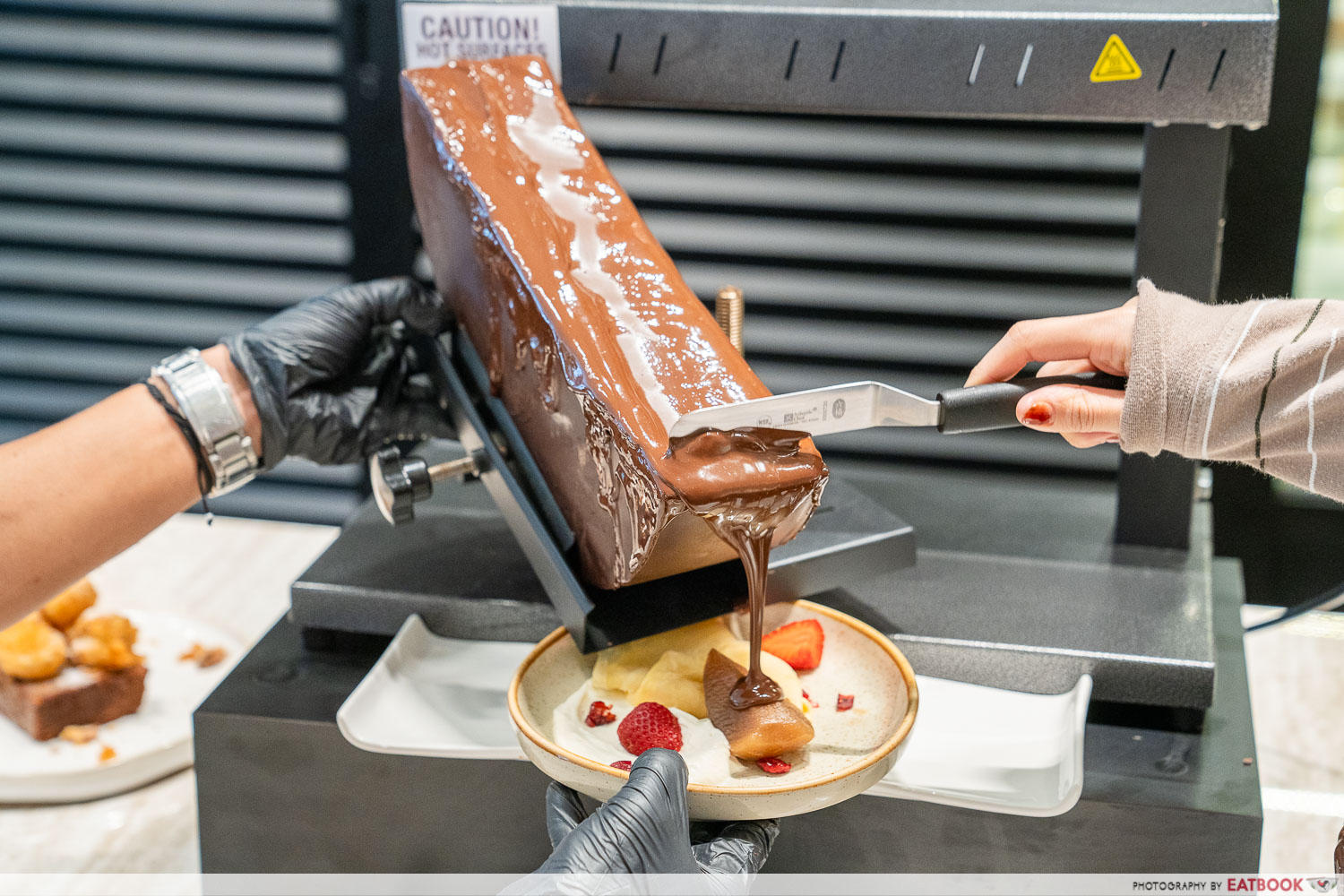 awfully-chocolate-chocolate-raclette-wheel-melted-chocolate