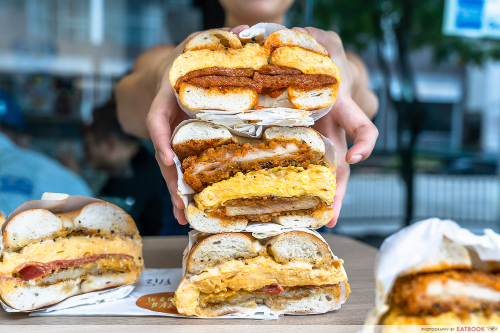 wooly's-bagels-various-cross-section-interaction